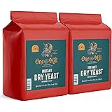 One in a Mill Instant Dry Yeast | Fast Acting Self Rising Yeast for Baking Bread, Cake, Pizza Dough Crust | Kosher | Quick Ra