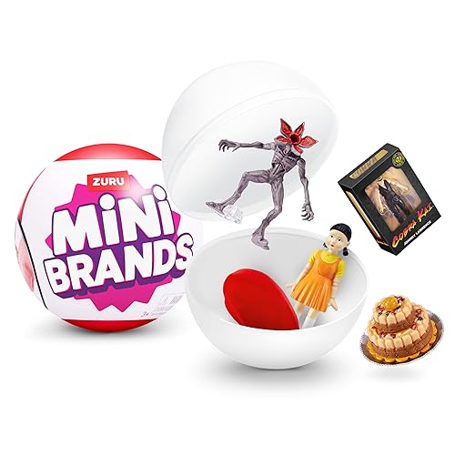 Mini Brands Netflix capsule by ZURU, Surprise Toy with Collectible Minis, Blind Packaging, Iconic Show themed Minis (1 Capsule)