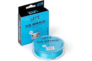 UNCLE MO'S SALTWATER TACKLE UMT Super Braid 150 Yards PE 8 Strand Fishing Line - High Strength, Available in 10lb 20Ib & 30Ib Moss Green and Sea Blue Options Pro Grade Zero Stretch Super Strong - Uncle Mo's Tackle