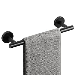 Sayayo Matte Black Hand Towel Holder for