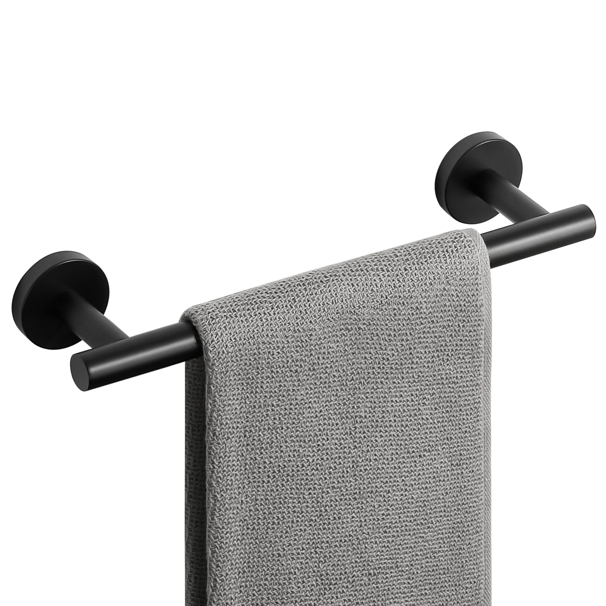 Sayayo Matte Black Hand Towel Holder for