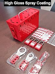 MACCANN&ESSIN Lockout Tagout Group Lock Box Lock