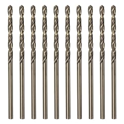 HARFINGTON 10pcs Cobalt Jobber Drill Bits 2.3mm