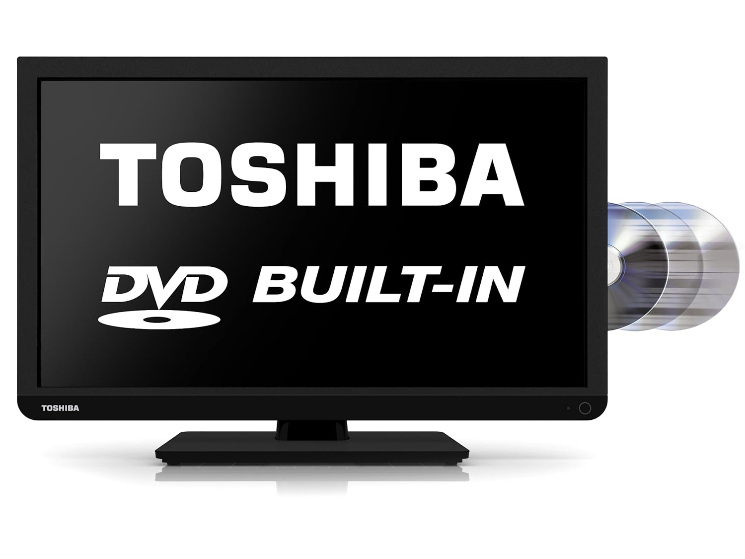 Toshiba 22D1333B 22-inch Widescreen 1080p Full HD LED TV with Built-In DVD  Player: Amazon.co.uk: TV
