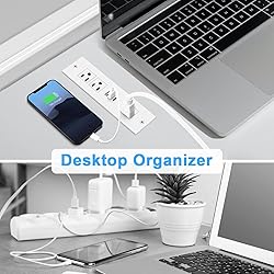 HEZI Recessed Power Strip, Furniture Drawer Outlet