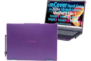 mCover case ONLY Compatible for 2024+ 14-inch Lenovo IdeaPad 5 2-in-1 14IAL10 / 14AKP10 / 14AHP9 / 14IRU9 / 14IRH9 / 14Q8X9 S