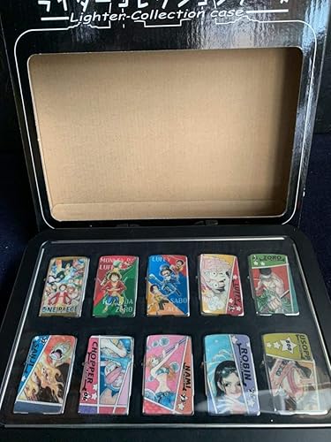 Amazon Co Jp One Piece ワンピース オイルライター コレクションケース 10個セット Zippo型 ホビー
