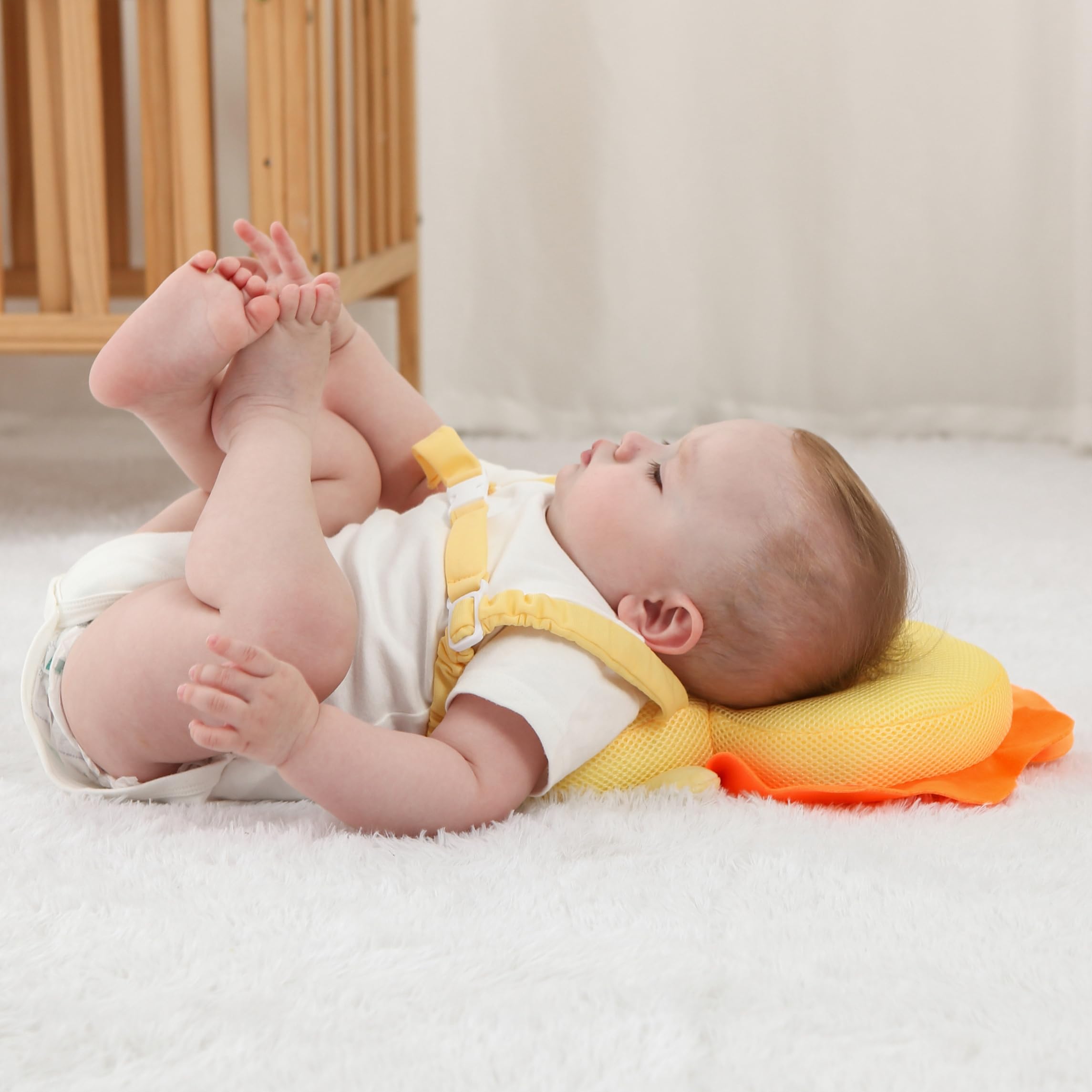 Baby Head Protector Backpack - Soft & Lightweight Head Protection Pillow for Bebe Walking and Crawling
