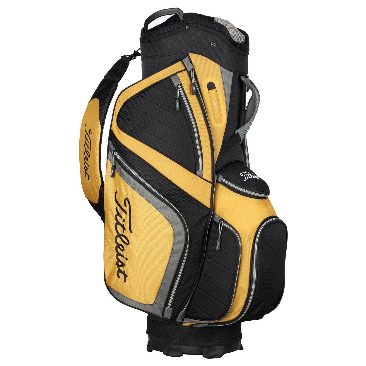 Titleist 2014 Lightweight Cart Bag BlackYellowGrey