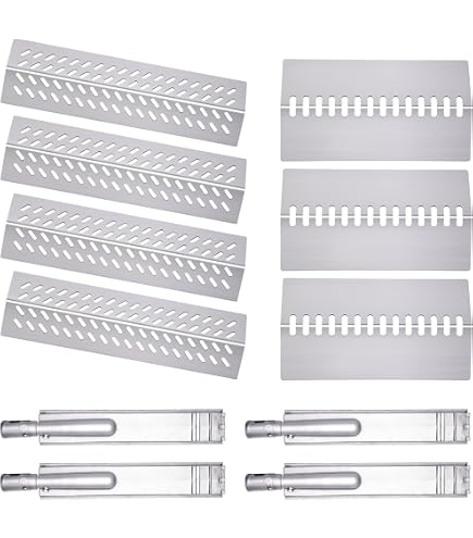 Bull Grill Ersatzteile-Set – Flammenbändiger, Hitzeschild & Brenner Für Angus/Outlaw/Brahma/Lonestar