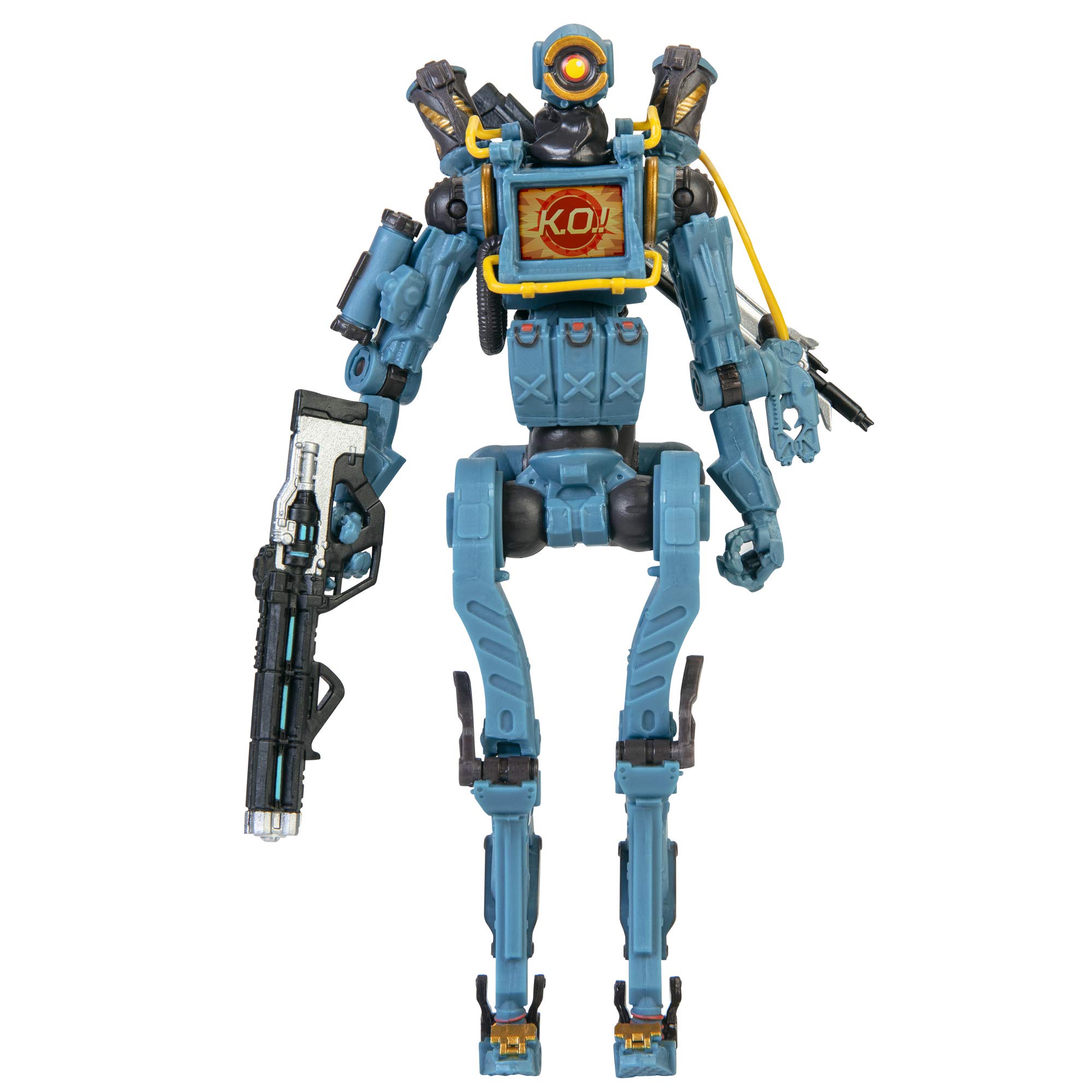 APEX Legends Pathfinder Action Figure, 6” / 15cm Tall Collectable Figure Has 25+ Points Of Articulation and Includes Lenticular Chest Screen, HAVOC Rifle and R-301 Carbine AR Rifle Accessories