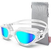 ZIONOR Swim Goggles, G1 SE Swimming Goggles Anti-Fog for Adult Men Women