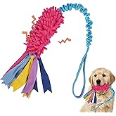 Wodoca Dog Tug Toy - Aggressive Chewer Rope Toy with Strong Squeak, Ideal for Large Dogs, Easy to Clean, Hand Made