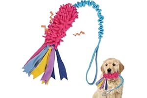 wodoca Dog Tug Toy,Dog Toys for Aggressive Chewers Dog Rope Toy with Strong Squeak - Easy to GRAP Large Dog Chew Toy Ideal for Training for Puppy, Middle Dog Play,Hand Made