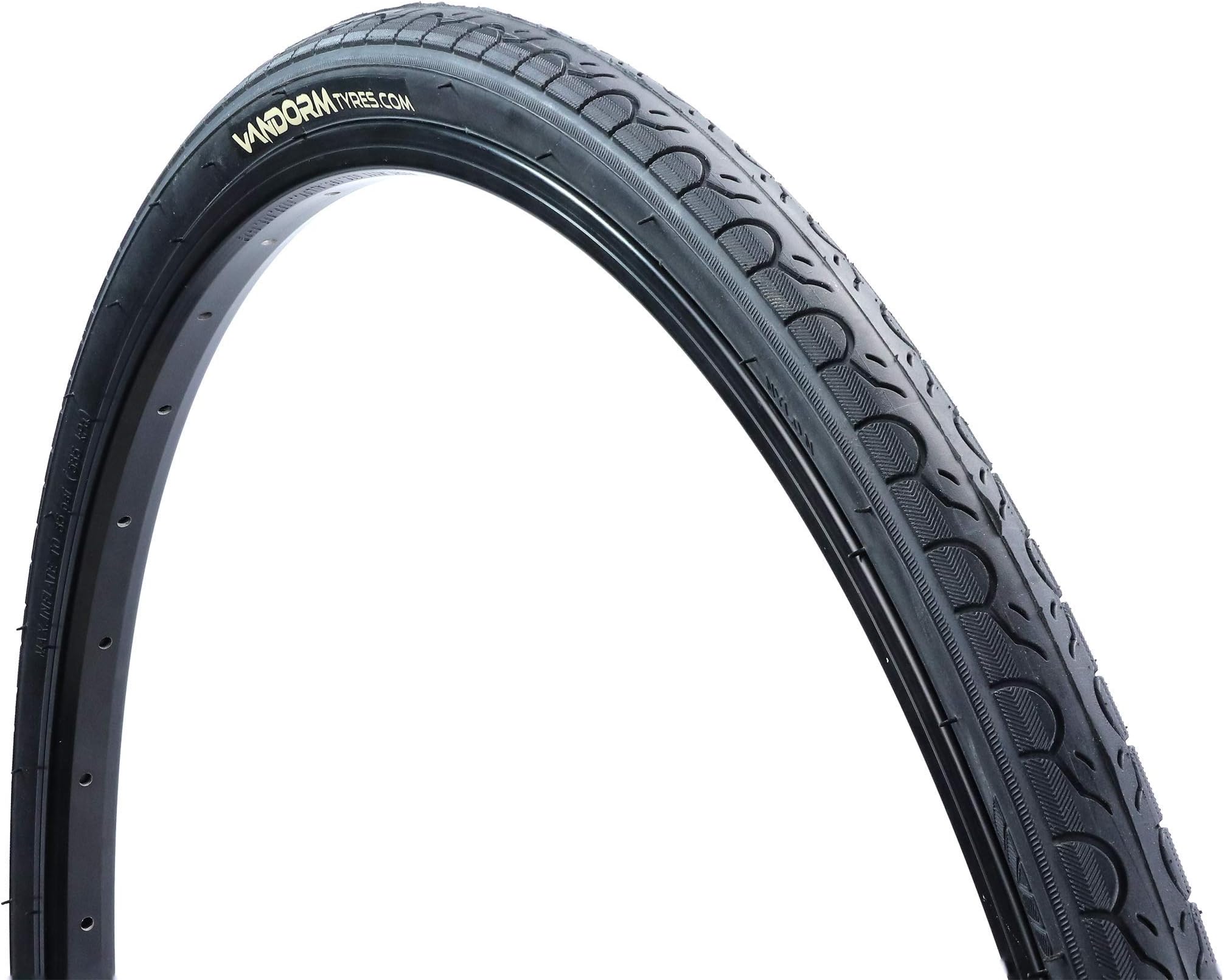 Vandorm 700 x 38c Hybrid Bike Tyre Lightning Commuting Fast Tyre & Tube Deals