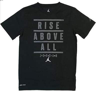 air jordan shirt black