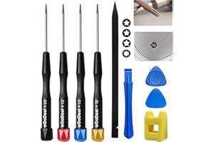 oGoDeal P2 P5 P6 Pentalobe Screwdriver, 5 Pointed Star, 0.8mm, 1.2mm and 1.5mm, T5 Trox, Screwdriver for Apple, iPhone, Macbook Pro & Air and Retina and Repair Tool