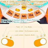 Fajiabao Toddler Drum Kit 4 Pads 2 Cymbals 3 Modes LED Lights Microphone view 6