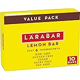 Larabar Lemon Bar, Gluten Free Vegan Fruit & Nut Bar, 1.6 oz Bars, 10 Ct
