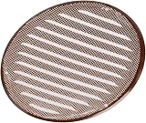 EUROPLAST Ø160mm Brown Round Air Vent Grille Cover with Insect Mesh view 5