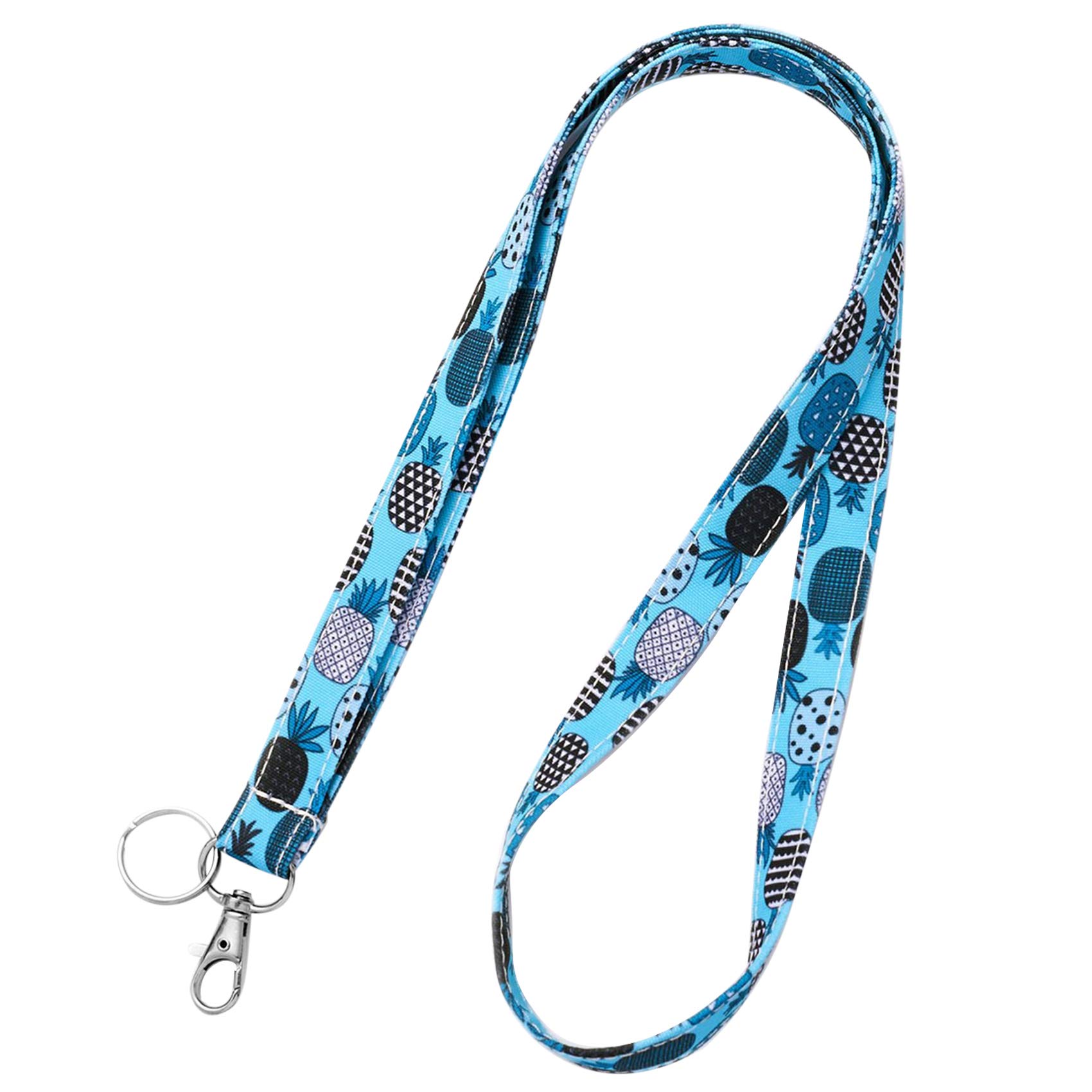 Pineapple Lanyard ID Holder Cotton Fabric Preschool Lanyard Teacher Gift Coworker Gift for Her Boss