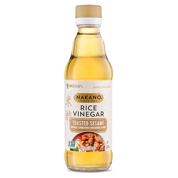 NAKANO VINEGAR SESAME RICE, 12 OZ,TOASTED SESAME