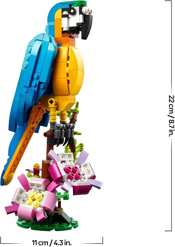 Creator 3in1 Exotischer Papagei 31136