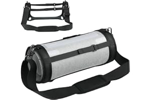 TXEsign Travel Carrying Strap Case Compatible with Sony SRS-XG300 X-Series Portable Speaker, Two Sides Mesh Covers Case Protective Cover with Shoulder Strap