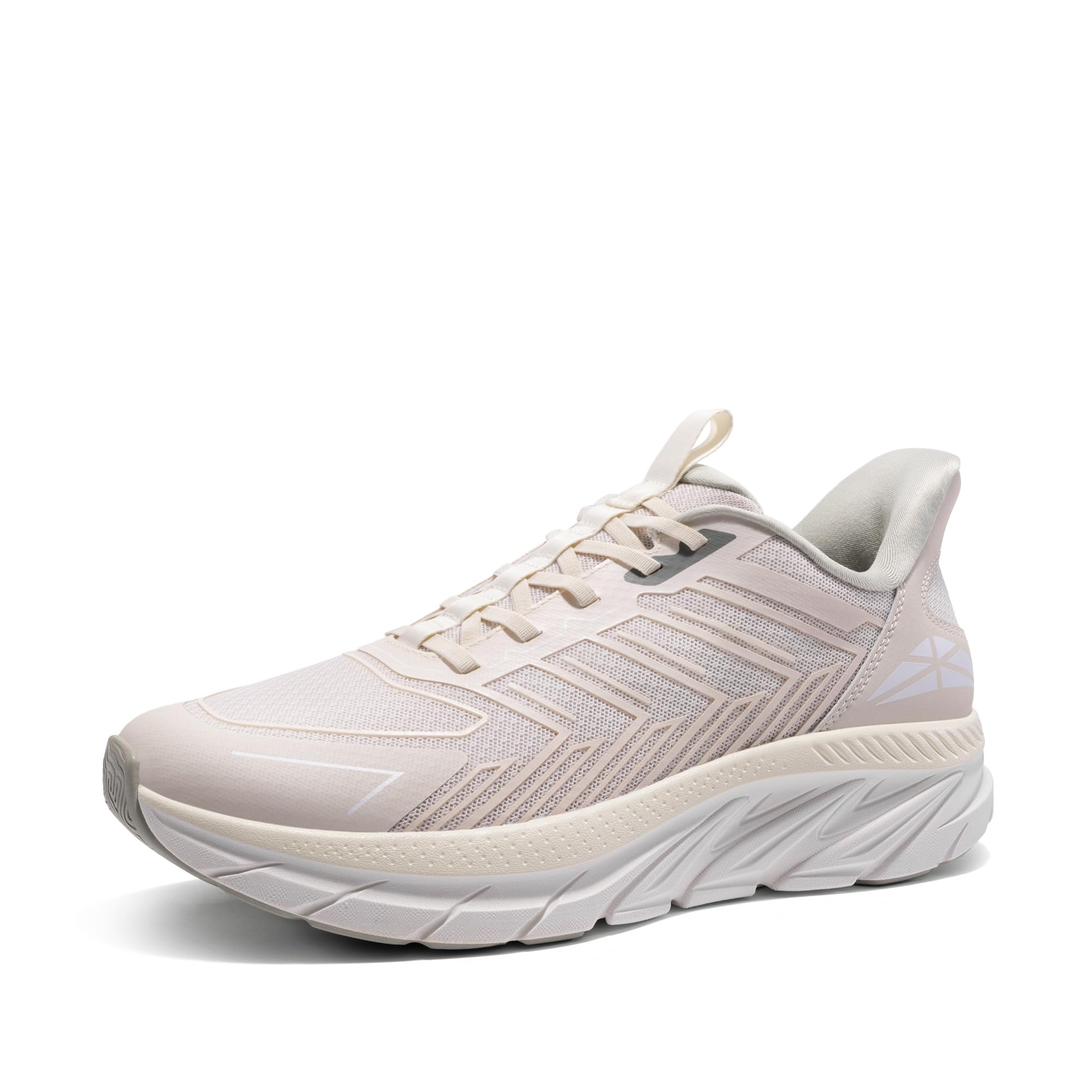 Photo 1 of ALLSWIFIT Men's Slip On Walking Shoes Running Comfortable Tennis Breathable Non Slip Athletic Gym Workout Cross Training Fashion Sneakers,Size 12,Beige,SARR034M