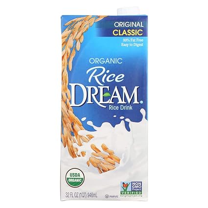 Rice Dream Original non dairy Rice drink Beverage 32floz (084253222136)