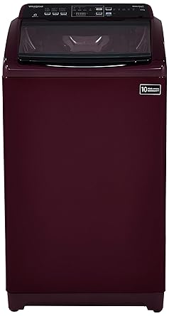 Whirlpool 7 kg Fully-Automatic Top Loading Washing Machine (WHITEMAGIC ELITE, Wine)