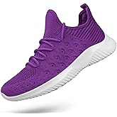 Feethit Womens Slip On Walking Shoes Non Slip Running Shoes Breathable Workout Shoes Lightweight Gym Sneakers