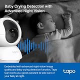 Tapo C200 2-Pack 1080p Pan/Tilt Indoor Camera Baby Monitor Motion 2-Way Audio view 4