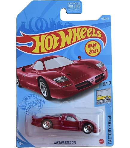 Amazon.com: Hot Wheels Nissan R390 GT1, [Blue] 138/250 Factory