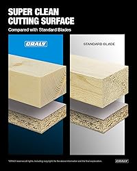 CRALY 12 Inch 100 Teeth Ultra Fine Finish Wood