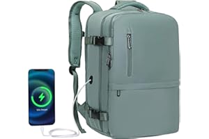 Lossga for Spirit Airlines Personal Item Bag 18x14x8 Inches Travel Backpack Personal Item Size Carry on Flight Approved Personal Item Travel Bag Travel Backpack for Women Mens Travel Backpack