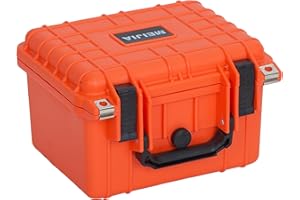 MEIJIA Portable All Weather Waterproof Protective Case,Hard Camera Case with Customizable Foam,Fit Use of Drones, Camera, Equ