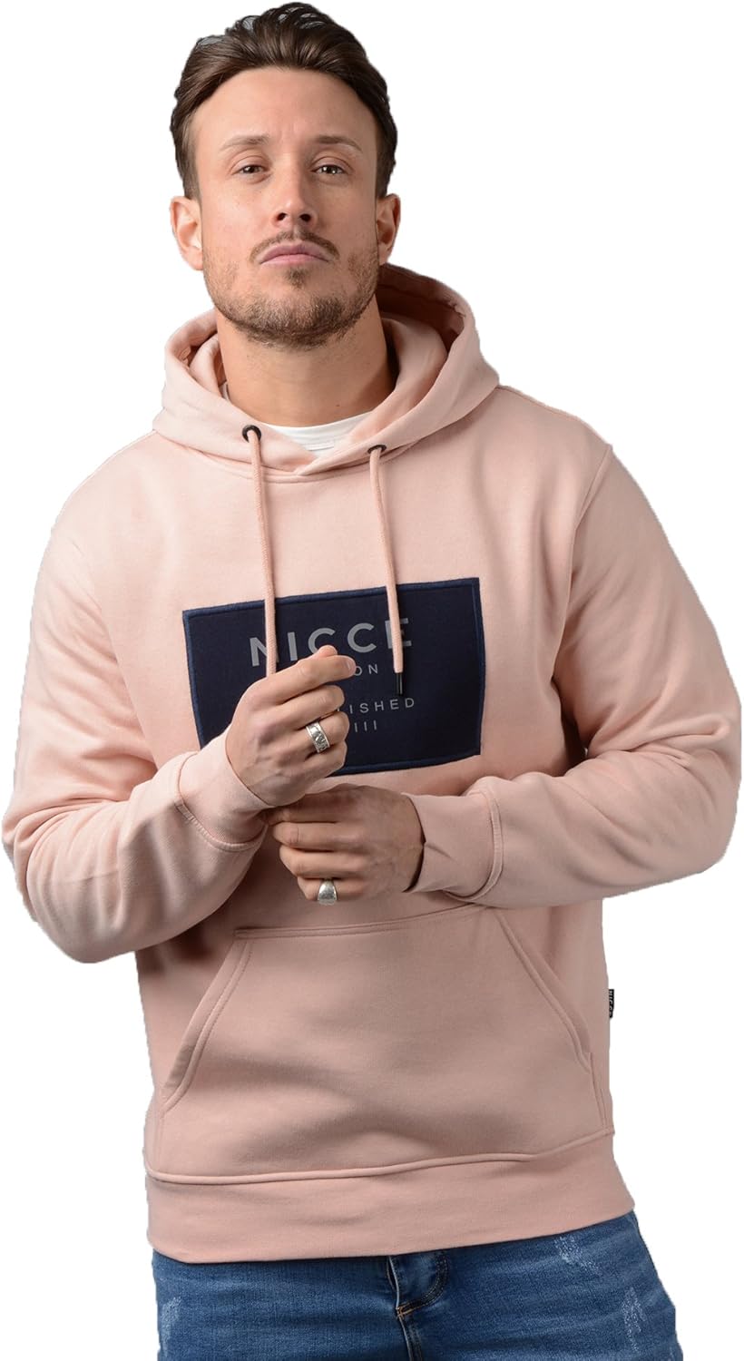 nicce pink hoodie