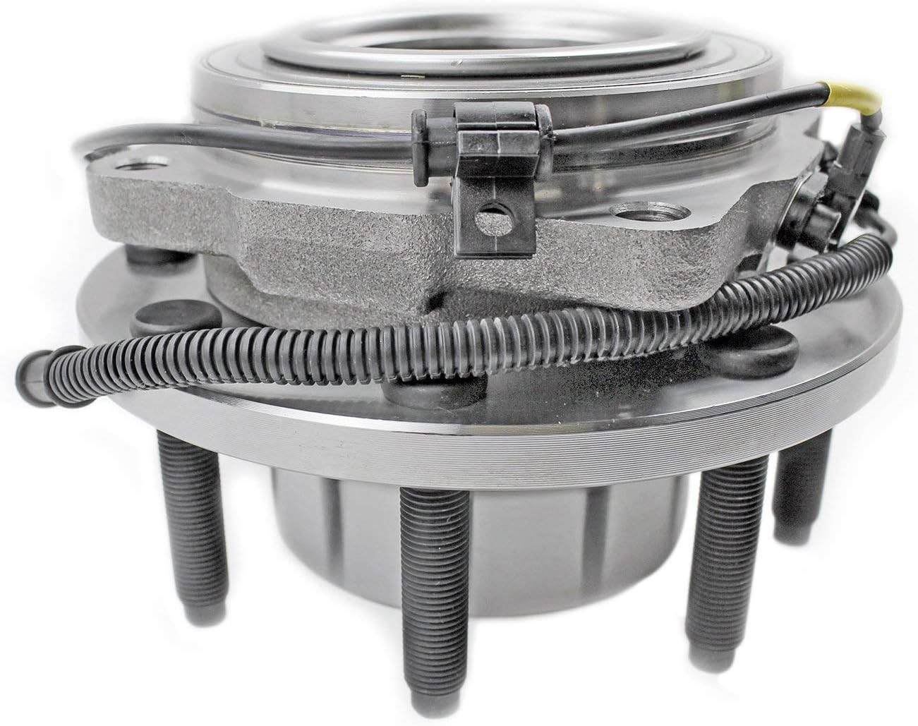 CRS NT515081 New Wheel Bearing Hub Assembly, 1 Piece, Front Driver (Left)/ Passenger (Right), For 2005-2010 Ford F350 (F250) Super Duty, 4WD, w/Single Rear Wheel, w/ABS