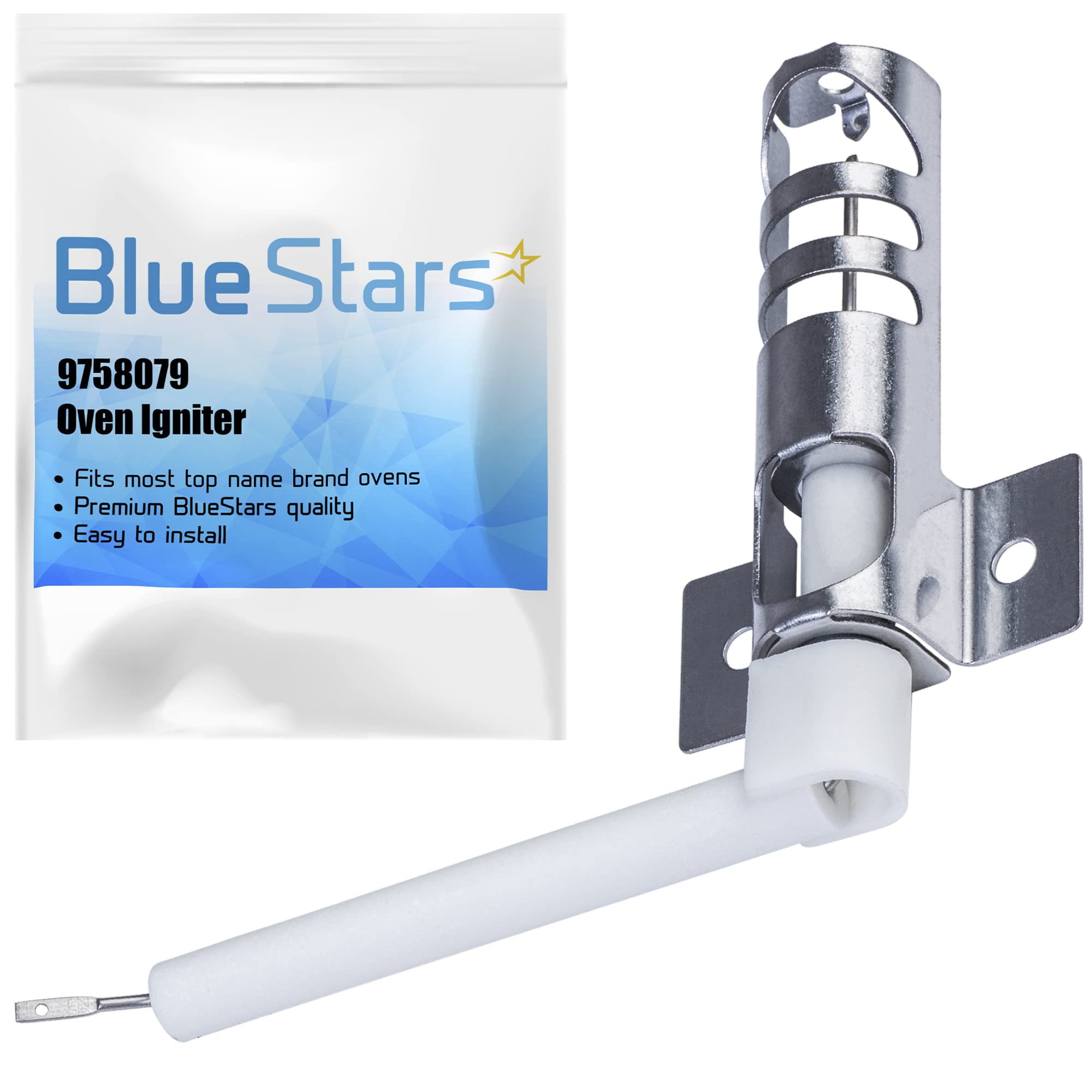Photo 1 of BlueStars UPGRADED Ultra Durable 9758079 WP9758079 Bake Oven Spark Igniter - Compatible with Whirlpool Kenmore Maytag Oven Ranges - Replaces PS11747217 AP6013984 WP9758079 WP9758079VP