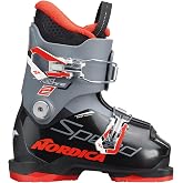 Nordica Speedmachine J2 Kid's Ski Boots | Youth, Soft Flex, Heat Moldable Liner, High Volume, Beginner