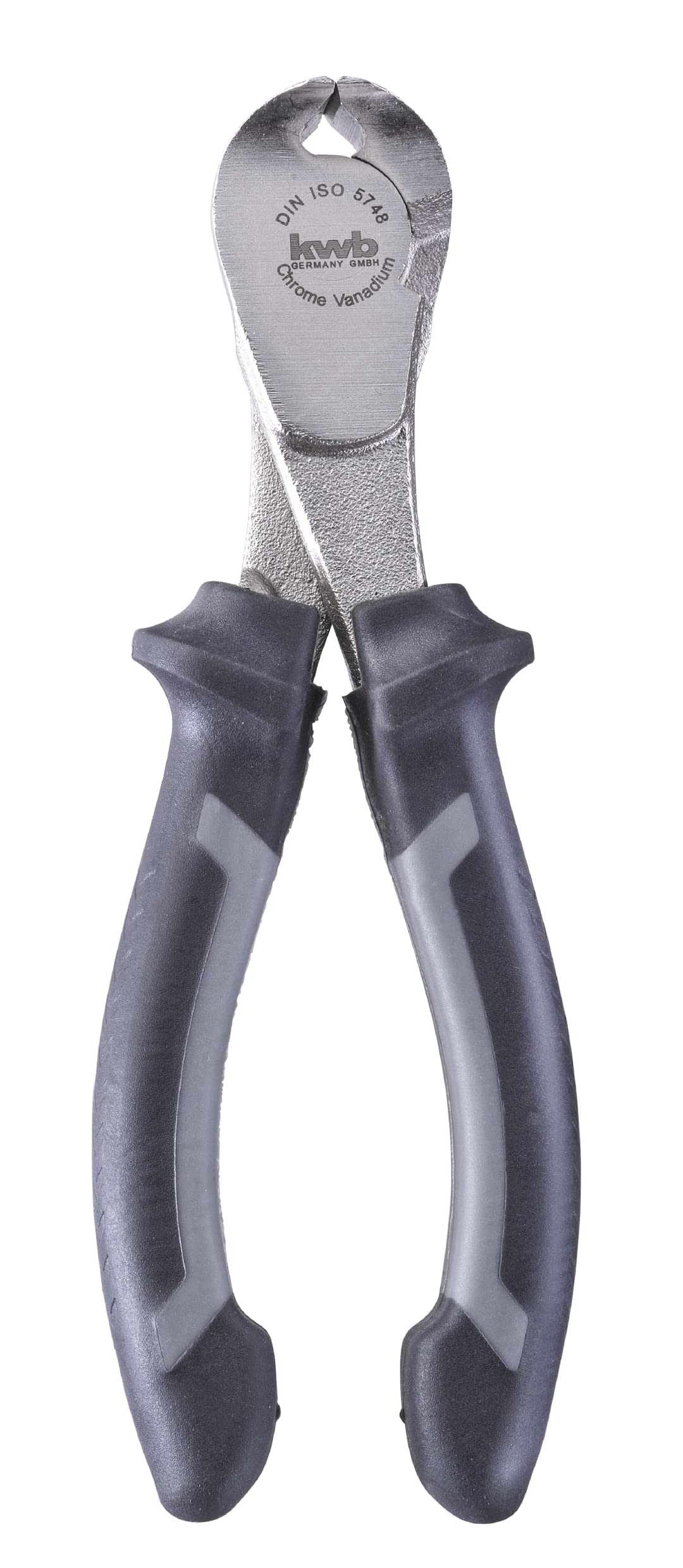 kwb 385010 Kraftvre-Schneider 160-mm, Knipper pliers n. DIN ISO 5748, Cut hardened, sharp, for large stress, high cutting performance, CV steel