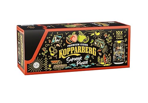 Kopparberg Fruit Cider, Summer Punch, 10 x 330ml