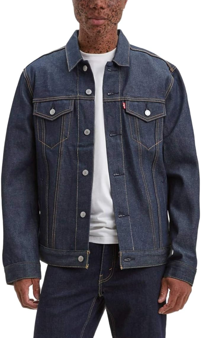 Levi's Men's 723340207 Denim Jacket, Rigid Two, S Amazon.co.uk Clothing