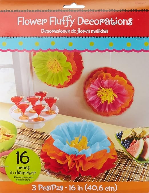 Amazon Com Fun Filled Fiesta Cinco De Mayo Party Fluffy Flower