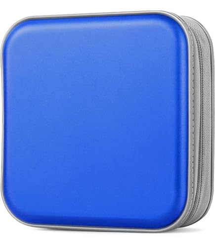 Amazon.com: Bivisen CD Case, 40 Capacity Hard Plastic DVD Case