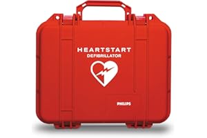 Philips HeartStart AED Defibrillator Plastic Waterproof Carry Case, YC (AED sold separately)