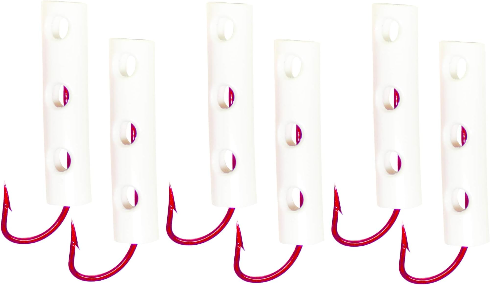 Team Catfish E-Z Load Dip Tubes with "J" Hook - (6PK)