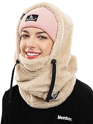 Shy Velvet Balaclava Ski Mask Wind-Resistant Winter
