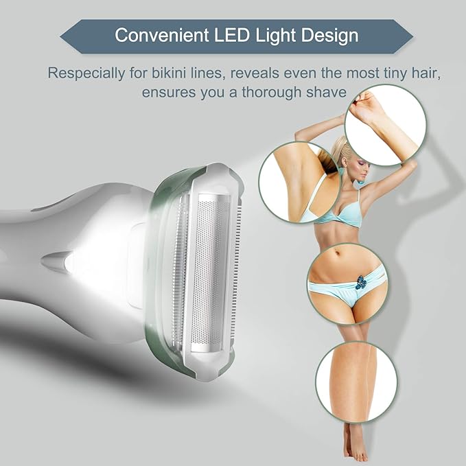 brori electric lady shaver